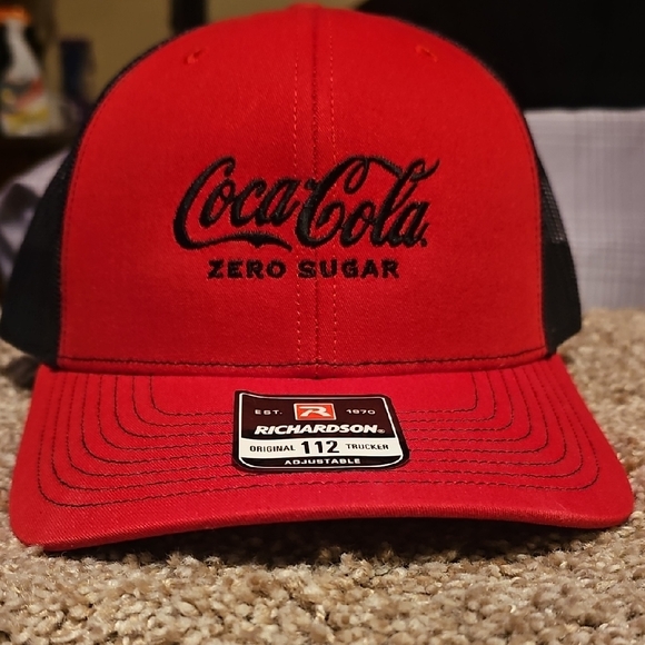 Coca-Cola Zero Sugar Red Trucker Hat - Picture 1 of 2